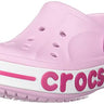 Crocs Kids' Bayaband Clogs Ballerina Pink